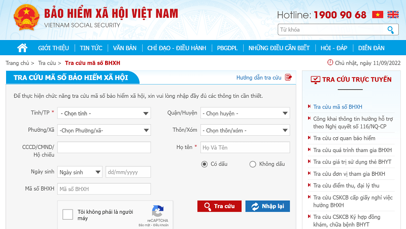 Các hình thức tra cứu khác ngoài website