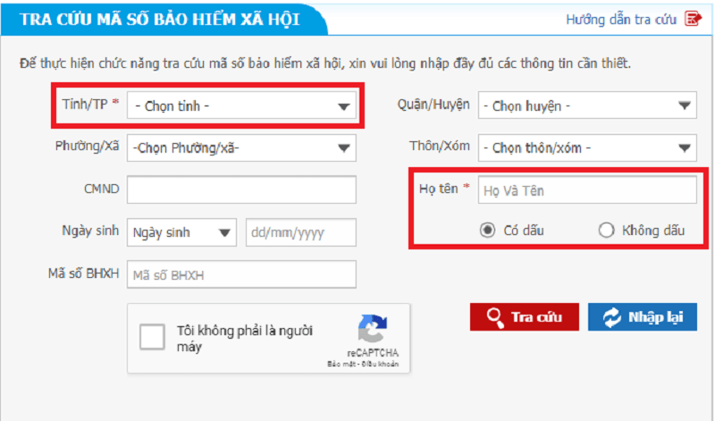 Lưu ý khi tra cứu BHYT trực tuyến